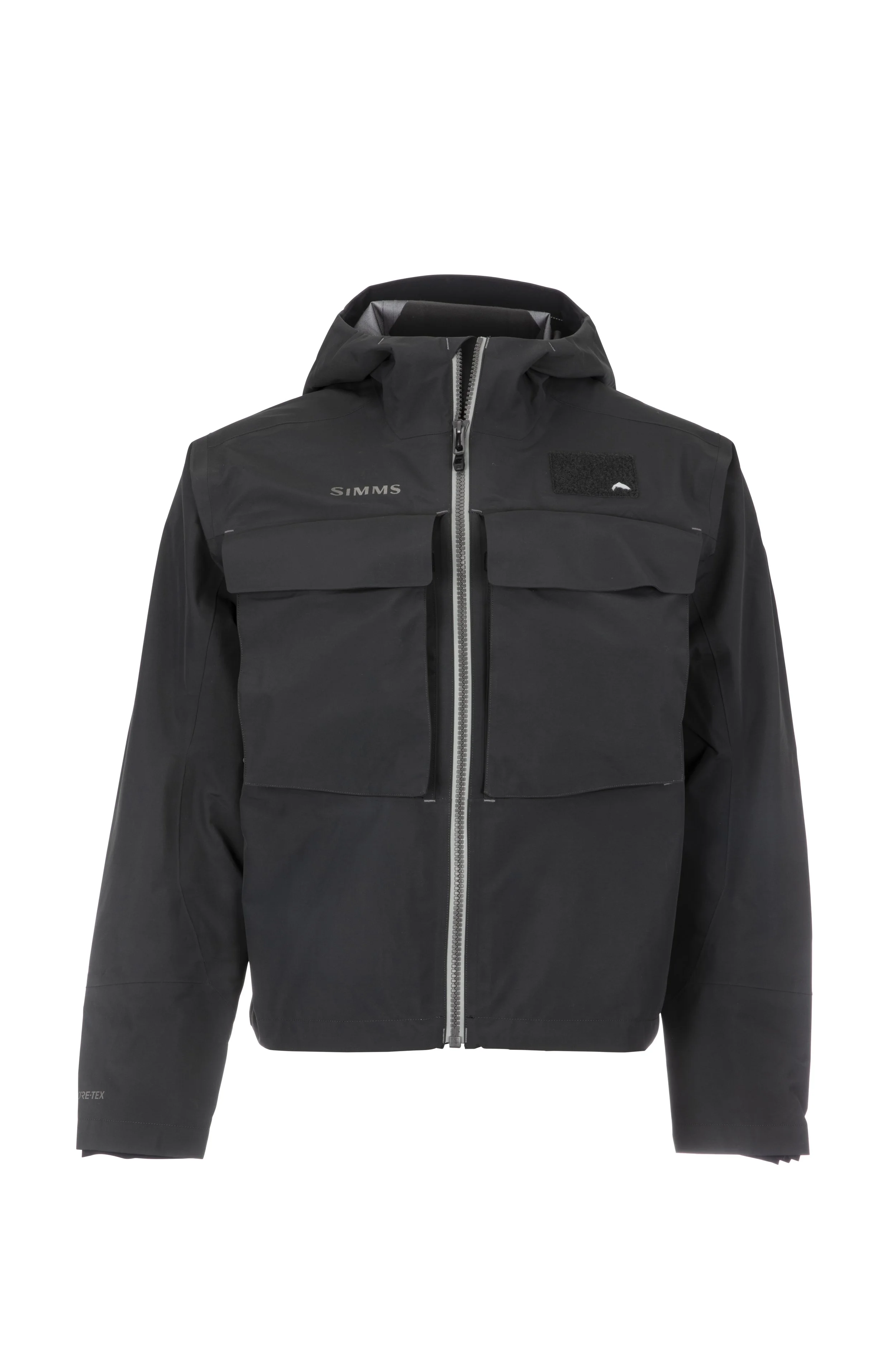 Simms M's Guide Classic Wading Jacket - Carbon — Rogue Valley Anglers